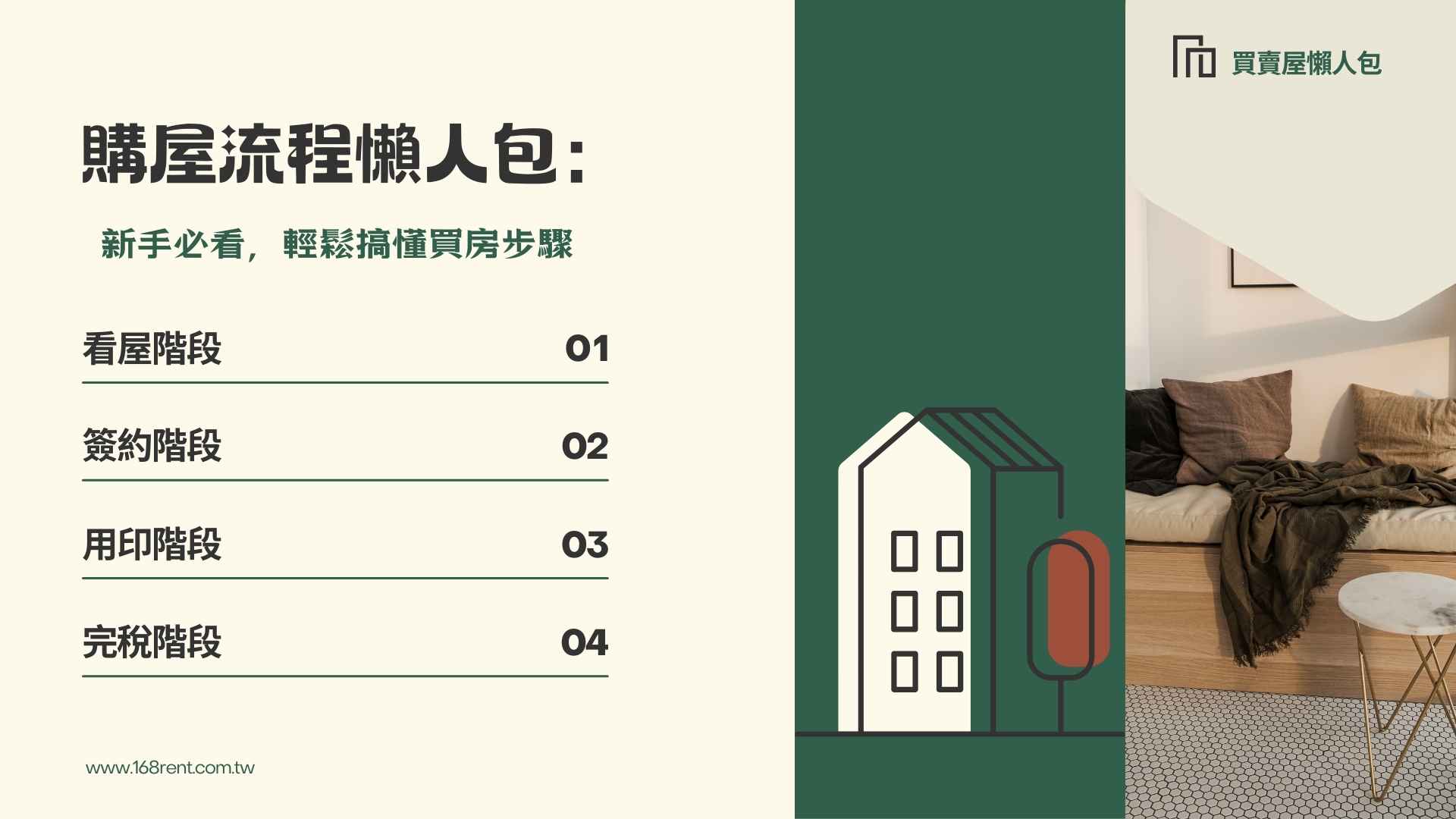 購屋流程懶人包:新手必看,輕鬆搞懂買房步驟